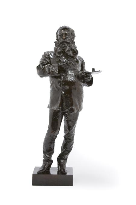 Italian Bronze Figure of a Painter
	