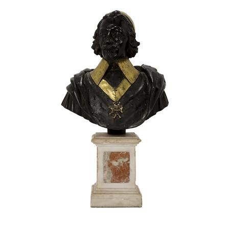 Gilt and Patinated Bronze Bust 67ec0