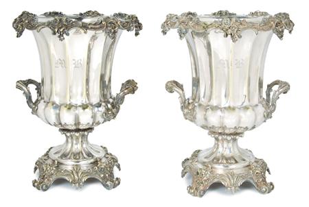 Pair of Christofle Silver Plated