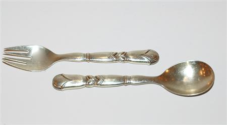 Georg Jensen Sterling Silver Salad