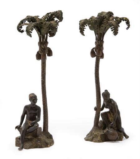 Pair of Austrian Cold Painted Bronze 67f61