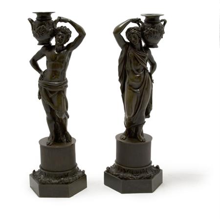 Pair of Neoclassical Style Bronze 67f79