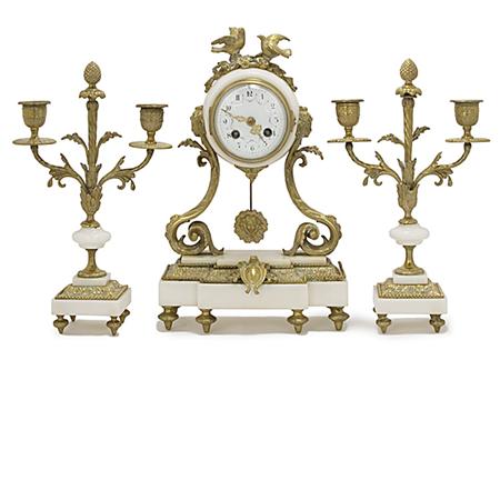 Louis XVI Style Gilt-Metal Mounted