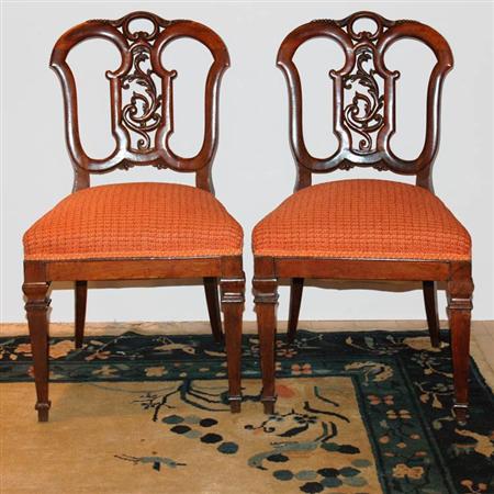 Pair of Late Victorian Rosewood