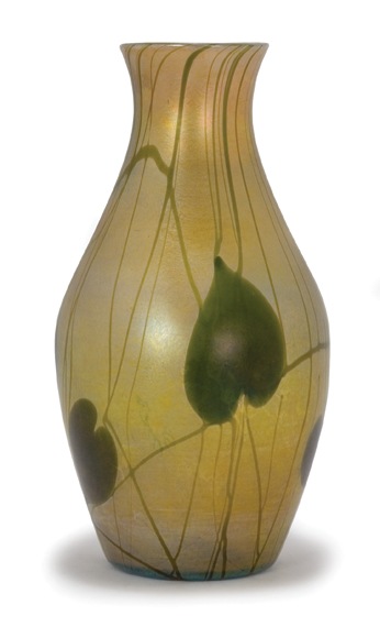 Tiffany Favrile Glass Vase
	  Estimate:$600-$900