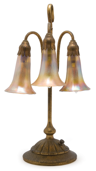 Tiffany Studios Gilt-Bronze and Favrile