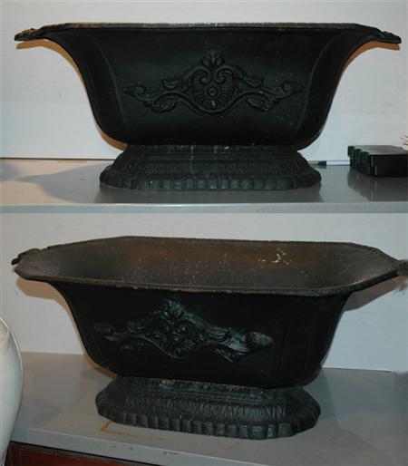 Pair of Neoclassical Style Cast