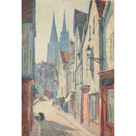 Louis Hayet French, 1864-1940 Rue du