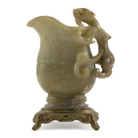 Chinese Jade Rhyton Estimate 2 000 3 000 682b9