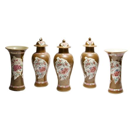 Chinese Famille Rose Enameled Porcelain