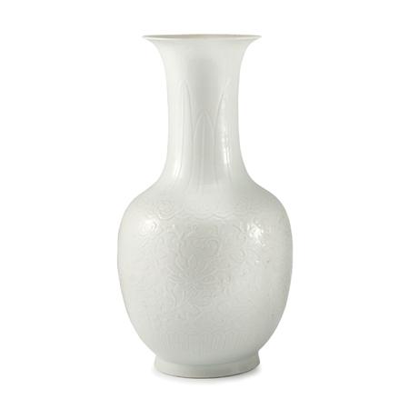 Chinese Molded White Glazed Porcelain 682f0