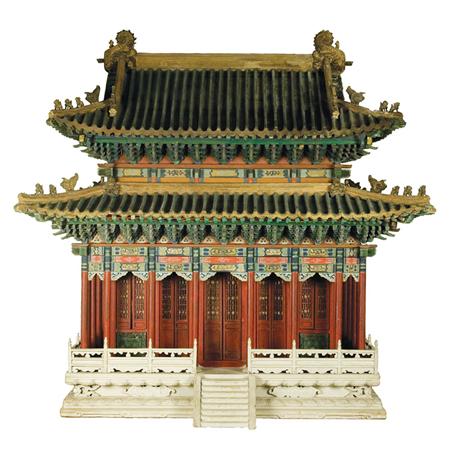 Chinese Architectural Model of 68300