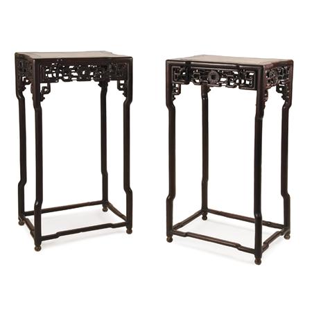 Pair of Chinese Rosewood Tables  6831b