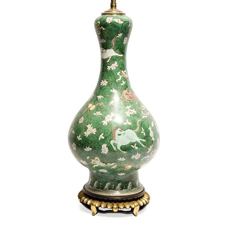 Chinese Famille Verte Glazed Porcelain 68324