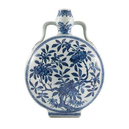 Chinese Blue and White Glazed Moon 68334