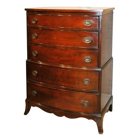 George III Style Mahogany Gentlemans 683ab