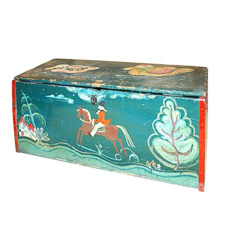 American Painted Wood Trunk Estimate nbsp 200 nbsp nbsp nbsp 300 683b1