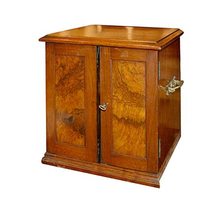 Burl Wood and Mahogany Coin Cabinet Estimate nbsp 300 nbsp nbsp nbsp 500 683bd