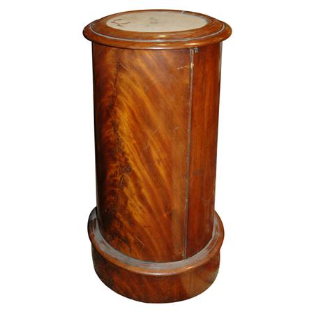 Empire Marble Top Fruitwood Pot 683c2