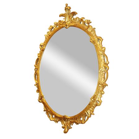 Rococo Style Gilt Wood Mirror Estimate nbsp 200 nbsp nbsp nbsp 400 683cf
