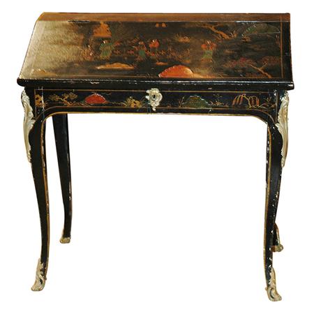 Chinoiserie Decorated and Black 683d0