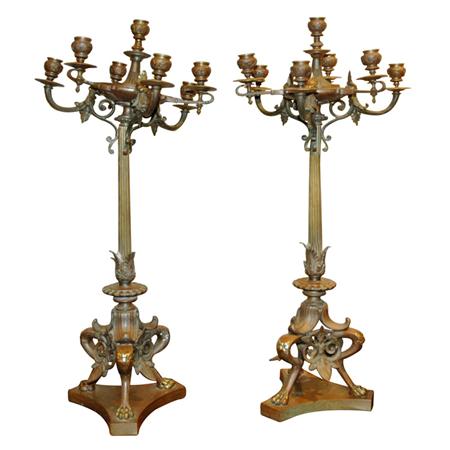 Pair of Neoclassical Style Gilt 683ed