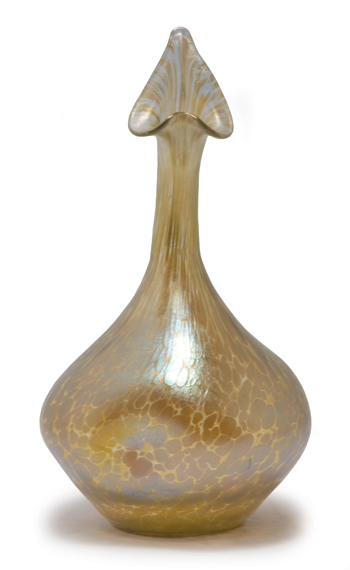 Unsigned Loetz Glass Vase
	  Estimate:$800-$1,200
