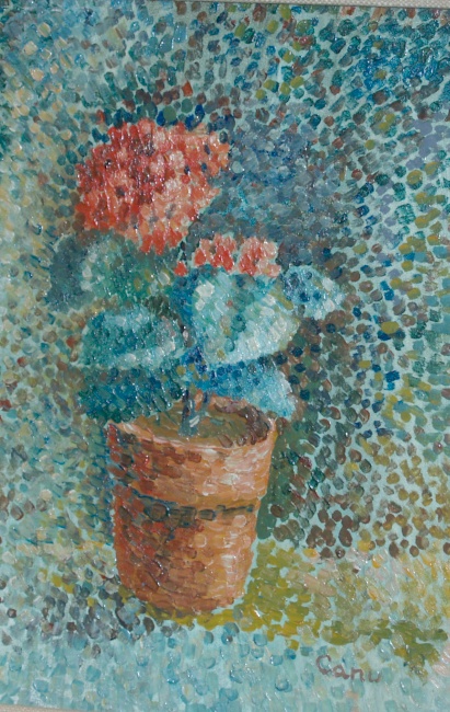 Yvonne Canu French b 1921 Potted 6807e