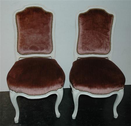 Pair of Louis XV Style Painted 680bb
