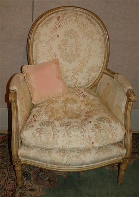 Louis XVI Style Blonde Wood Bergere Estimate nbsp 100 nbsp nbsp nbsp 200 680cc