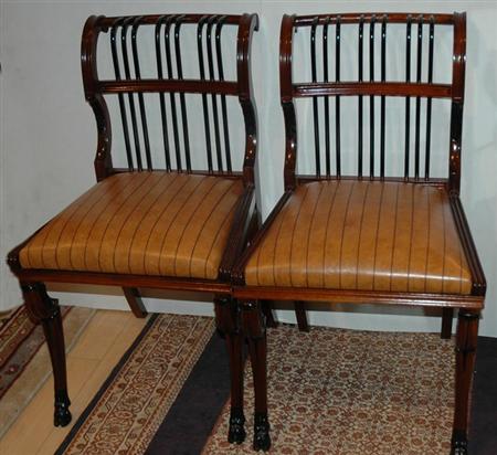 Set of Eight Continental Neoclassical