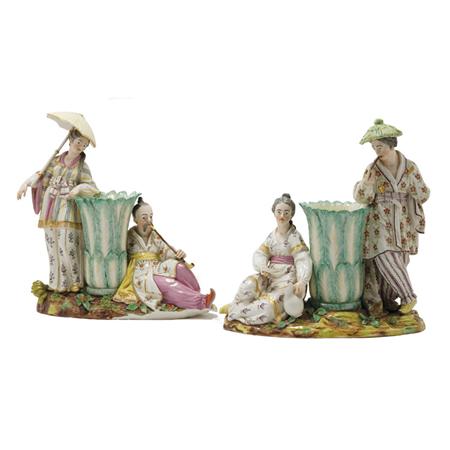 Pair of Orientalist Figural Vases
	Estimate:&nbsp;$800&nbsp;&nbsp;-&nbsp;$1,200