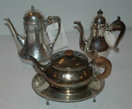 English and Continental Silver Coffee