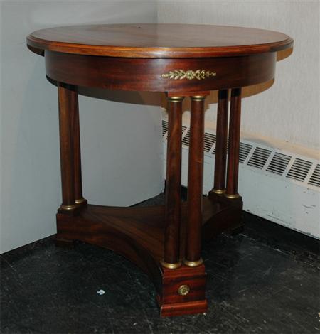 Empire Style Mahogany Tripartite 68158