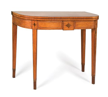 George III Rosewood and Satinwood