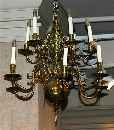 Dutch Baroque Style Brass Twelve Light 68168