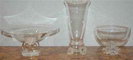 Two Steuben Glass Bowls; Together
