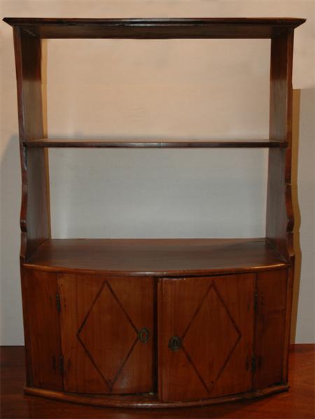 Provincial Fruitwood Hanging Cabinet  685a7