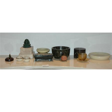 Group of Stone Marble and Onyx 685bb