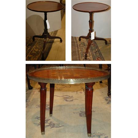 Two Similar Georgian Style Mahogany