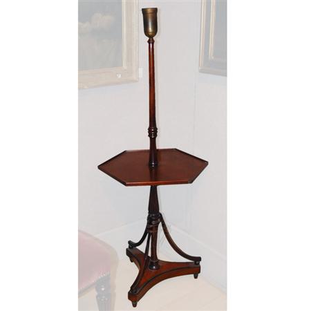 Regency Style Mahogany Floor Lamp  68617