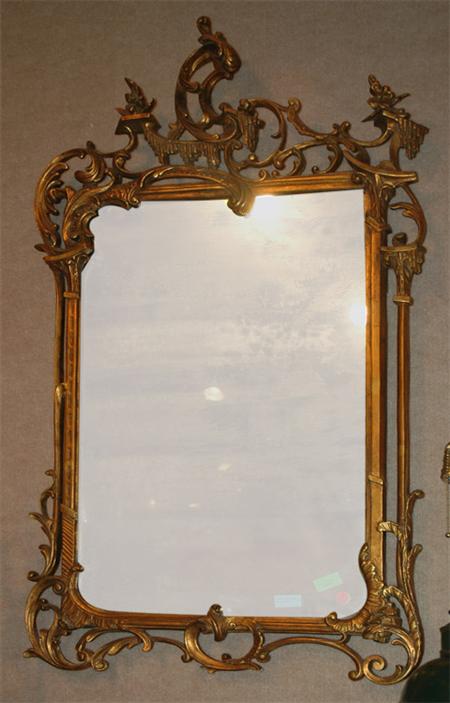 George III Style Gilt-Wood Mirror
	