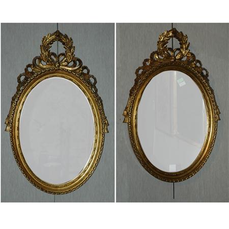 Pair of Neoclassical Style Gilt Wood 6862f