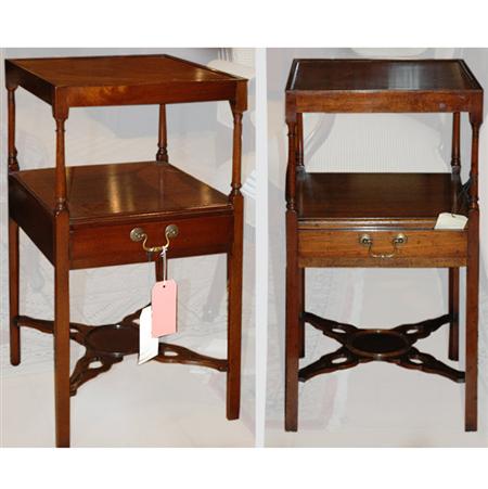 Pair of Georgian Style Mahogany