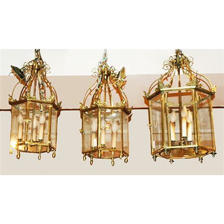 Set of Three Regency Style Gilt Bronze 6863a