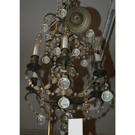 Rococo Style Patinated-Metal and