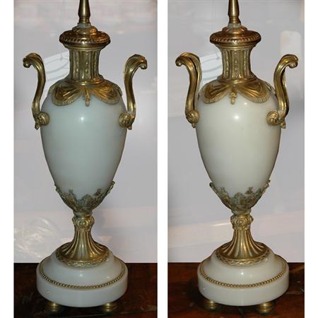 Pair of Neoclassical Style Gilt Bronze 68668