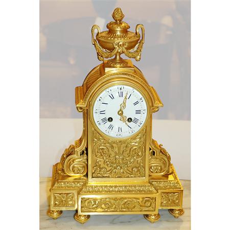 Louis XVI Style Gilt Bronze Mantel 68675