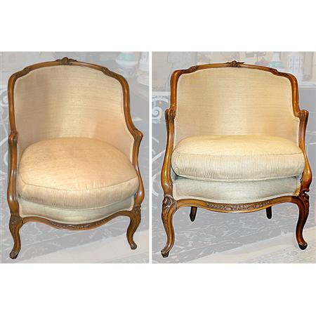 Pair of Louis XV Style Fruitwood