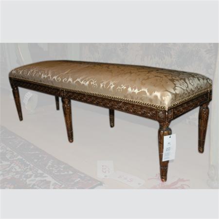 Louis XVI Style Gilt Wood Upholstered 68689